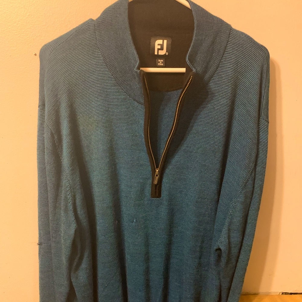 FOOTJOY 1/4 ZIP UP USED SIZE XXL GOOD CONDITION